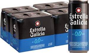 Estrella Galicia tipo pilsen sin alcohol