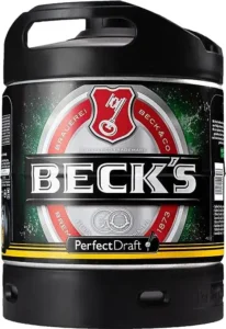Becks Pils Perfect Draft cerveza de barril 6 litro 4,9% vol.